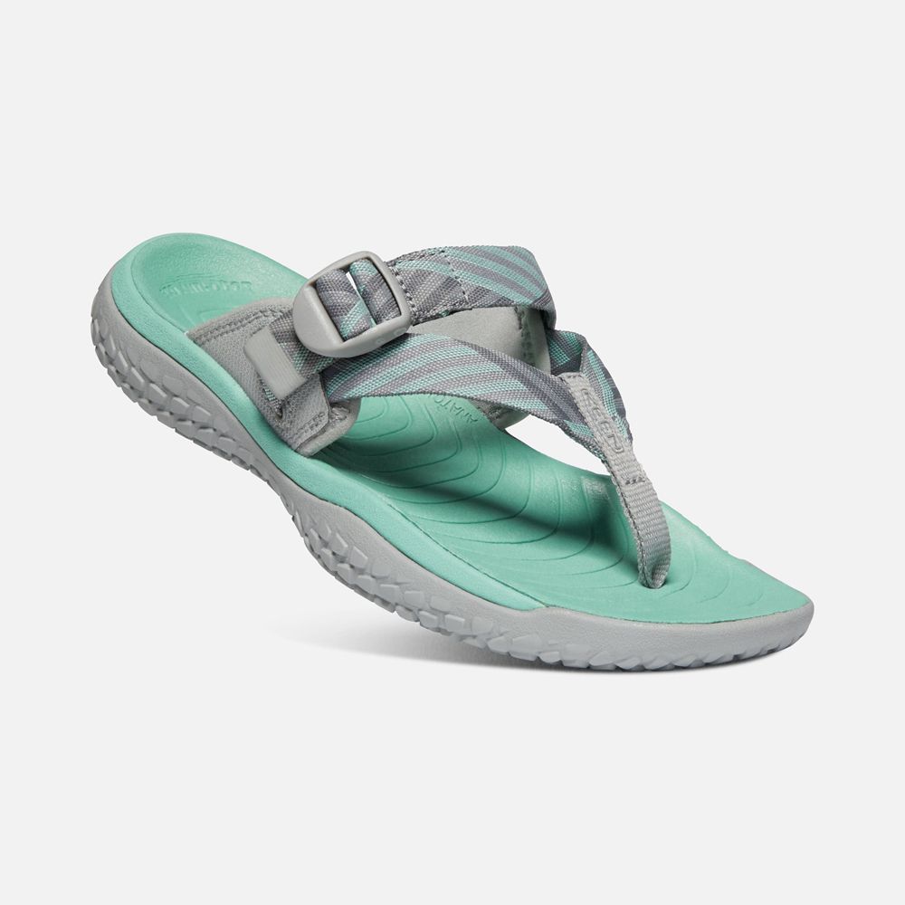 Tong Keen Femme porno/Vert | Solr Toe Post Sandal | ANYZM-3597